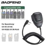 Baofeng Walkie Talkie Microphone Speaker MIC Handheld For Baofeng UV-5R BF-888S UV-21 PRO Quansheng UV K6 K5(8) Accessories