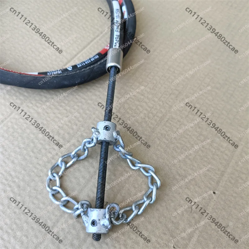 Hotel Dedicated Electric Drain Dredger Set Pipeline Cleaning Machine With Spring Drill Spare Parts For Sewer Blockage Clearing