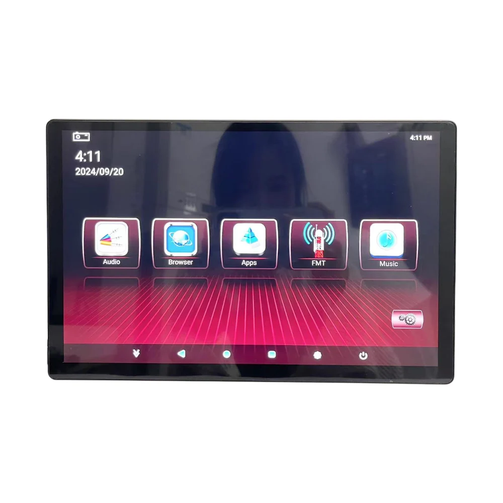 2026  Android Auto Carplay  HD Screen 13inch Android 12 4/8 Core Dvd Player Mp5 Rear Seat Entertainment Car Headrest