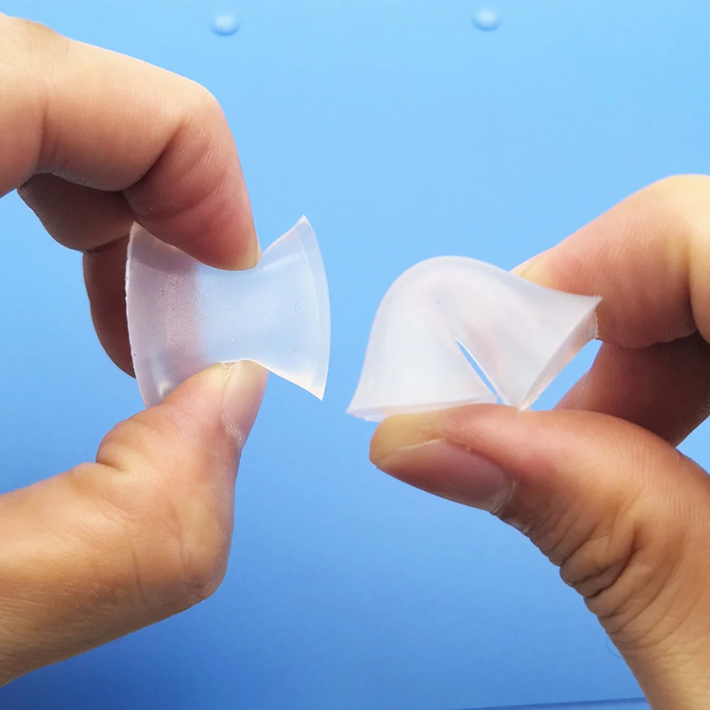 2 قطعة إصبع القدم فاصل أصابع القدم أروح باديكير مصحح قابلة لإعادة الاستخدام سيليكون الورم الذرة الإغاثة أداة العناية بالقدم #3