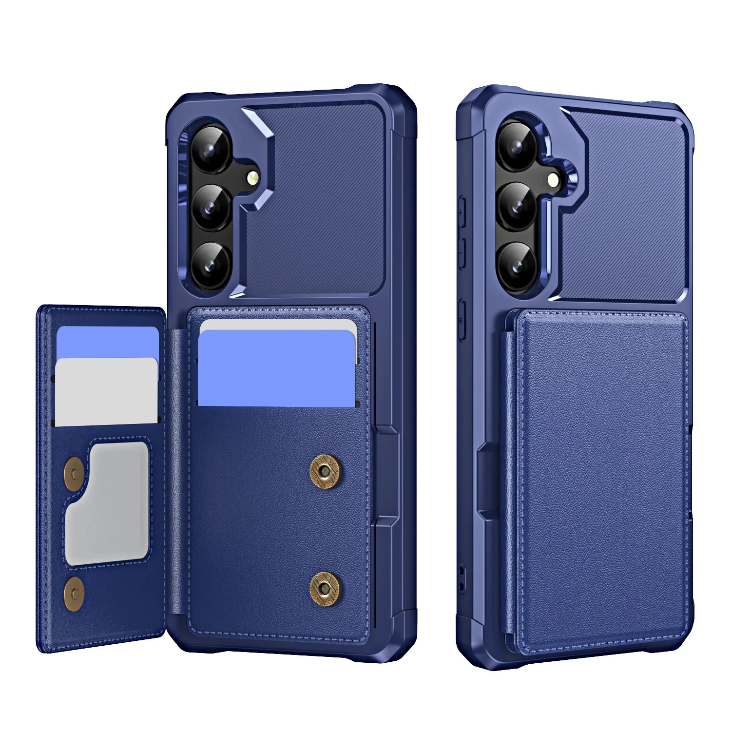 Leather Folio Wallet Case - For Samsung Galaxy S26 Ultra S25