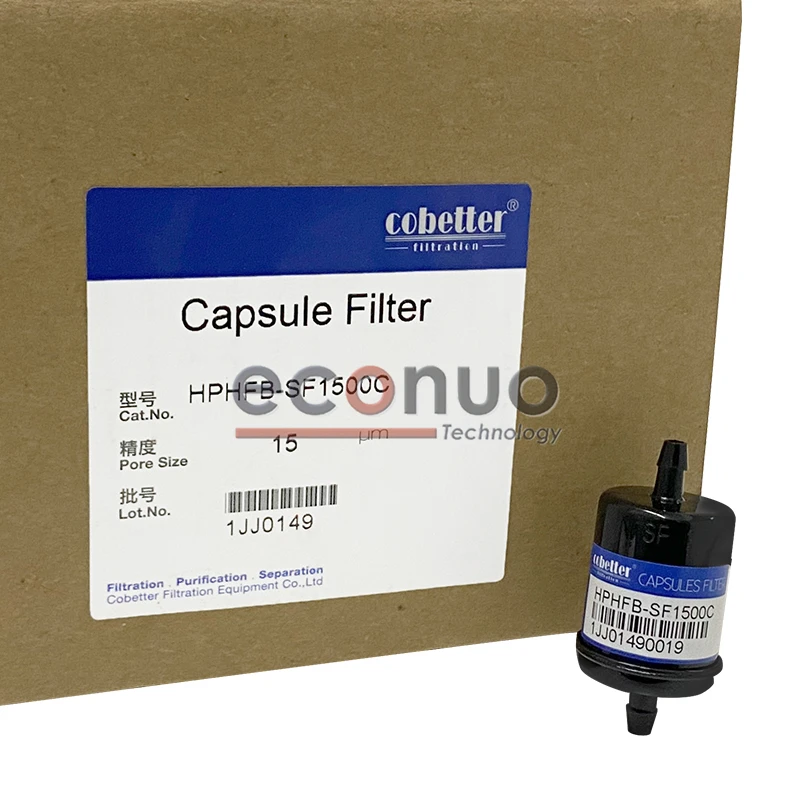 5PCS Cobetter Capsule Filter HPHFB-SF1500C 15UM Two-way Filter For Wit color Myjet Infiniti Flora Printer