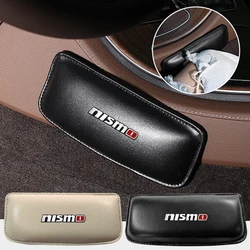 Car Knee Pad Interior Pillow pad Comfortable Cushion Memory Headrest For Nismo Logo Emblem R34 GTR Tiida Sylphy Teana Qashqa