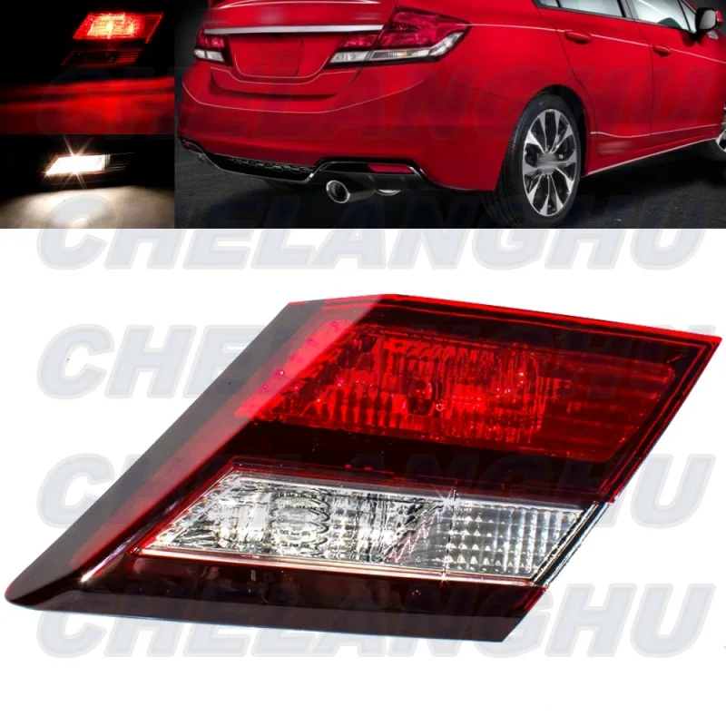 

For Honda Civic 2013 2014 2015 4-door sedan Right Side Tail Light Rear Lamp car assecories 34150-TR0-A51