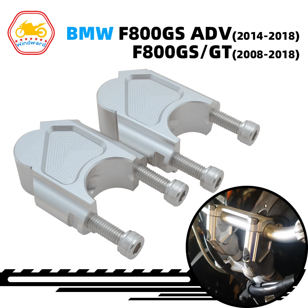 Untuk BMW F800GS Adventure 2014-2018 F800 GS F800 Gt ‘08-’18 Adv Aksesori Sepeda Motor Stang untuk Meningkatkan Klem Riser