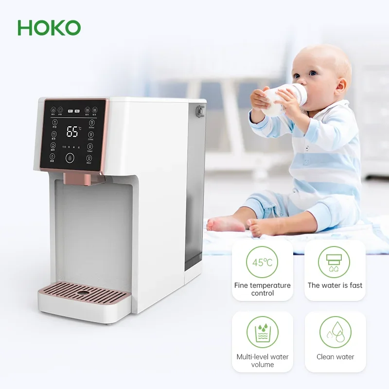 Portable Small Automatic Smart Desktop Water Dispenser Drinking Water Bottled Heat Instant Hot And Cold Water Dispenser