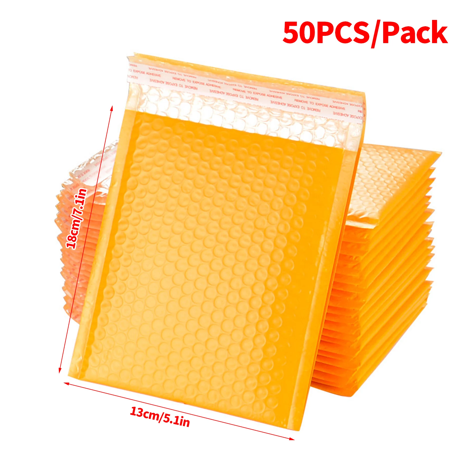 

Bubble Mailers Padded Shipping Envelope Bag PolyMailer Self Seal Mailing Gift Bags for Delivery Magazine Lined Mailer 50 Pack