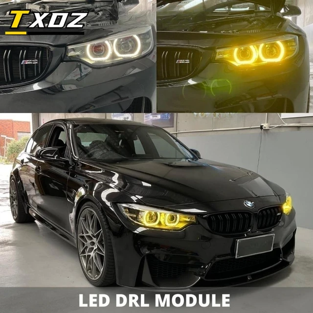 BMW M4,M3,F80,F82,F32,F34,2018,2019用の黄色のレモンLEDヘッドライト - AliExpress