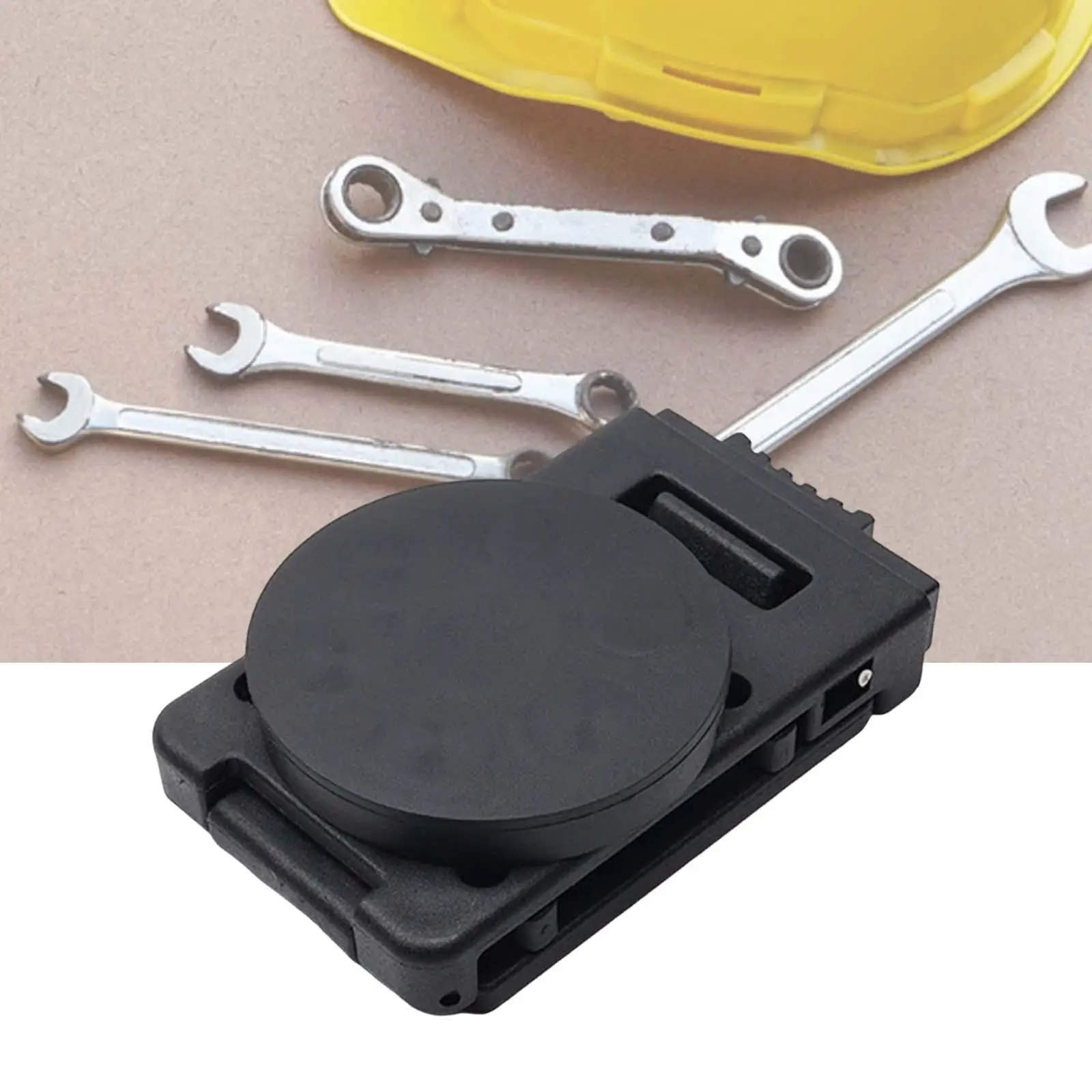 Stainless Steel Driver Belt Clip Iron Magnetic Drill Holder Electric Hand Tool Accessory for Jobsite