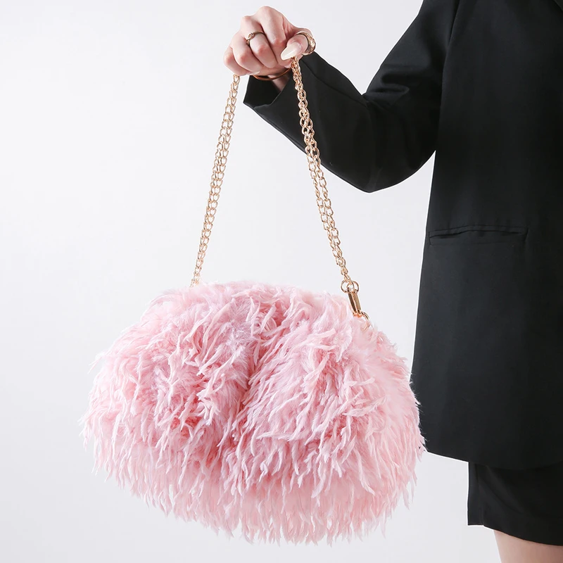 bolsas-de-ombro-de-pelucia-para-mulher-estilo-y2k-bolsa-transversal-de-imitacao-de-pele-bolsa-de-mao-acessorio-de-moda-bolsa-de-mao-macia-e-fofa-bolsa-tipo-clutch-com-detalhes-plissados