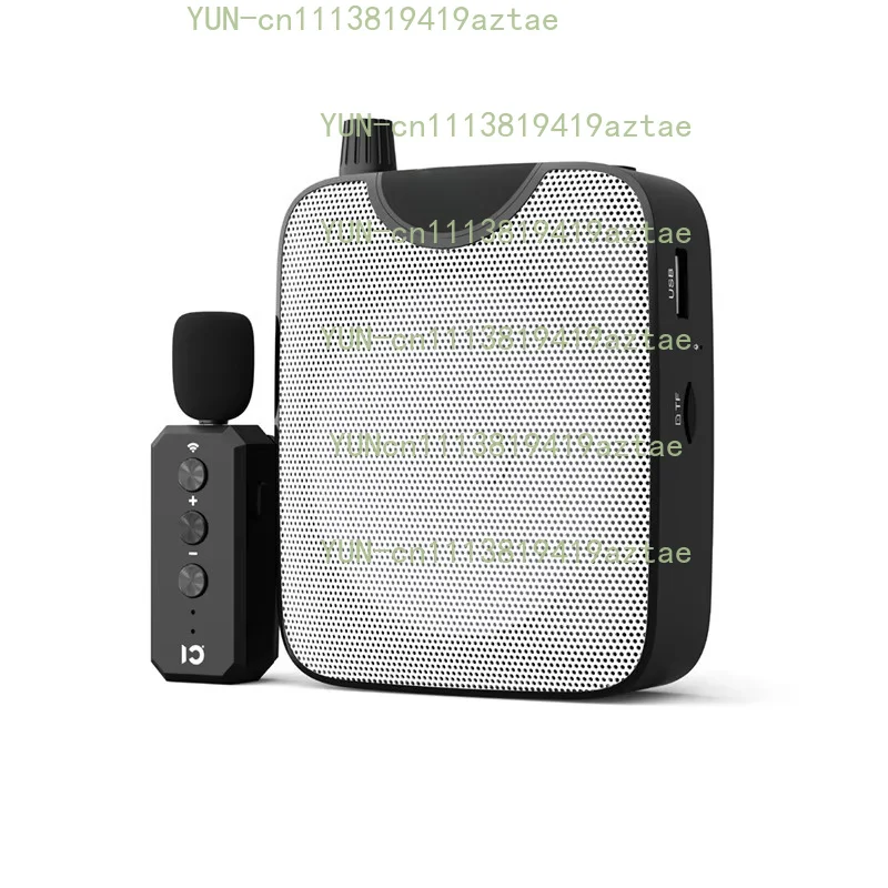 M500 10W Bluetooth Clip on Wireless Lavalier Microphone for Teachers Portable Voice Amplifier Mini PA Speaker For