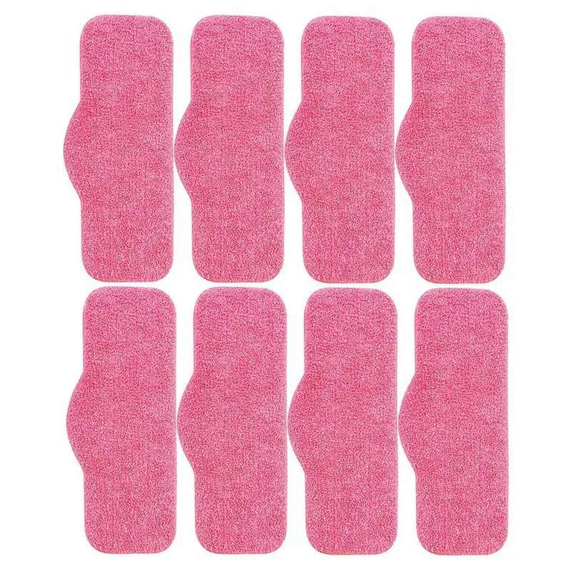 

8PCS Microfiber Replacement Steam Mop Pads For Steam Mop Cleaner Washable And Reusable Replacement Mop Pads
