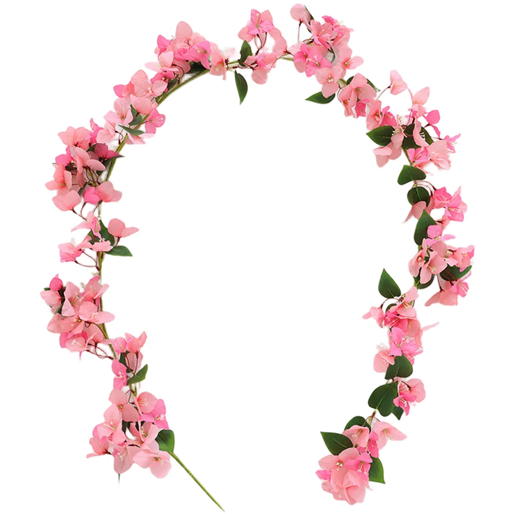 Silk Simulation Delphinium Flower Vine with Injection Molded Wire for Door and Landscape Floral Decoration and Shaping
