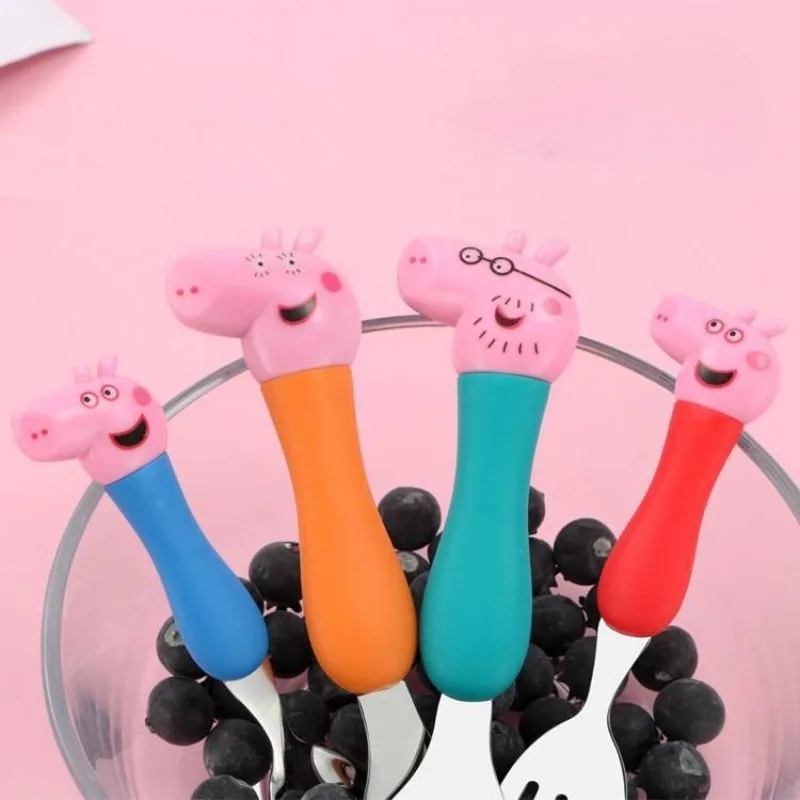

Animal Design 304 Stainless Steel Childrens Tableware Piggy Style Easy Clean Tableware