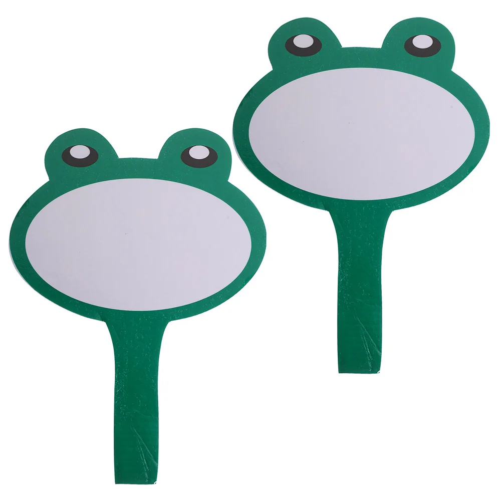 

2pcs Score Board For Sports Events Waterproof Dry Erase Paddles Double Sided Handheld Mini Whiteboard Sign Board Easy