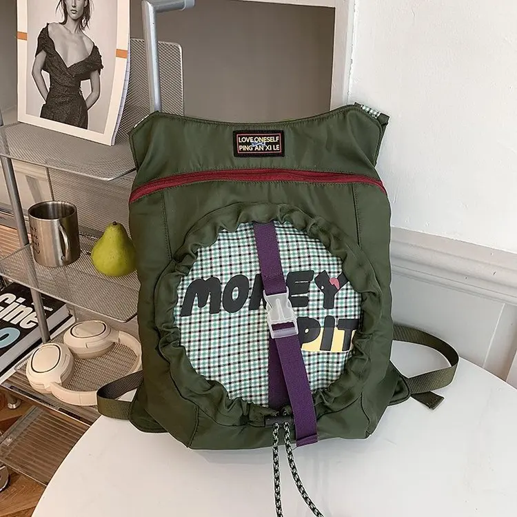 

Рюкзак Легкий Водонепроницаемый Кемпинговая Сумка Большой Вместимости Путешествия Школьный Портфель Спорт На Открытом Воздухе Женщины Мужчины Универсальный Повседневный