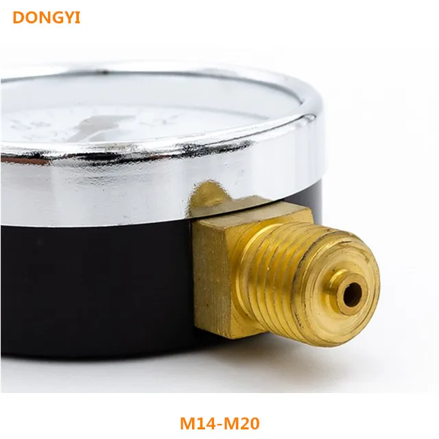 M14-M20 0,1-40mpa Medidor de pressão de ponteiro de alta qualidade para