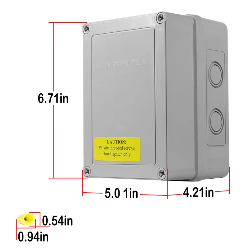 Реле старта насоса MUPAYMT 1522 с 3 HP на катушке 110 В/220 В 24 В