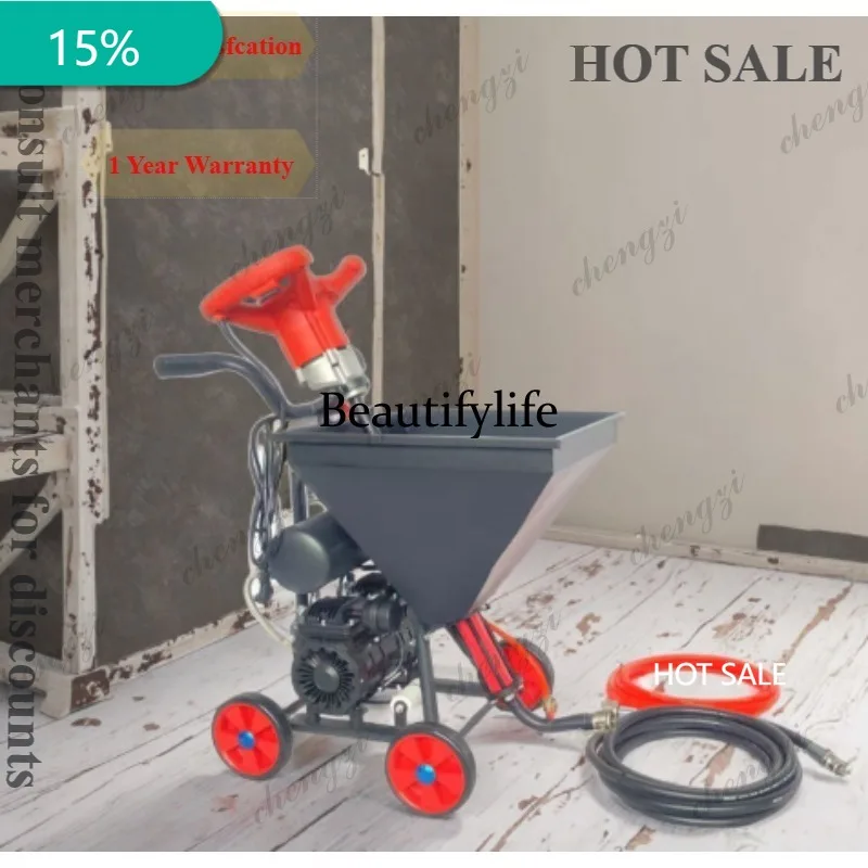 A172  Polyurethane waterproof coating sprayer fully automatic putty spray multifunctional high power electric