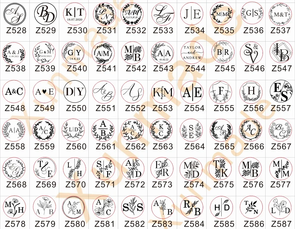 Персонализированный свадебный штамп с восковой печатью с двумя инициалами, свадебный сургучный штамп на заказ, штамп с пригласительной печатью.