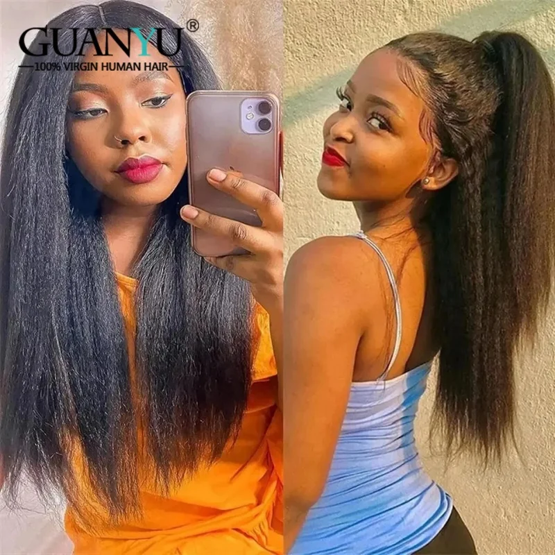 

Кудрявые прямые пучки человеческих волос натурального цвета, бразильские необработанные волосы для наращивания, толстые кудрявые прямые 100% пучки человеческих волос