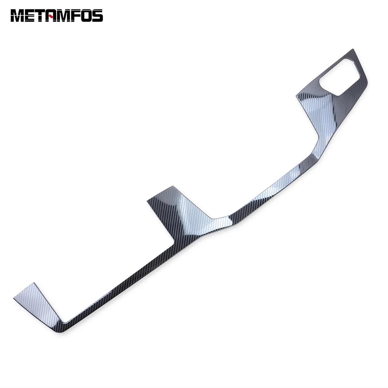 For Volkswagen VW Golf 8 MK8 Pro R 2020-2022 2023 Dashboard Instrument Board Panel Trim Navigation Frame Interior Accessories