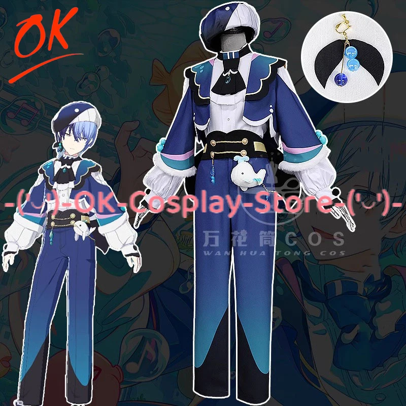 OK Game Project Sekai Aoyagi Toya Cosplay Costume Anime Roleplay Outfits Halloween Carnival Christmas Party Uniform Fancy Suits