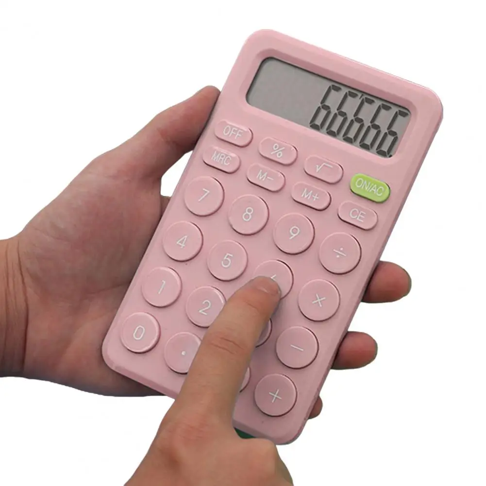Mini Portable Student Calculator High Aesthetic Multi Functional Ideal For Student Exam Use Compact Calculator Office Supplies