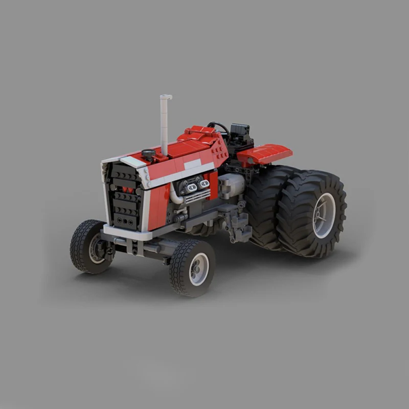 981pcs MOC Technical RC Massey Ferguson 1155 V8 Model Christmas Gift Shelf Ornament Decorative Display Piece Living Room Accent