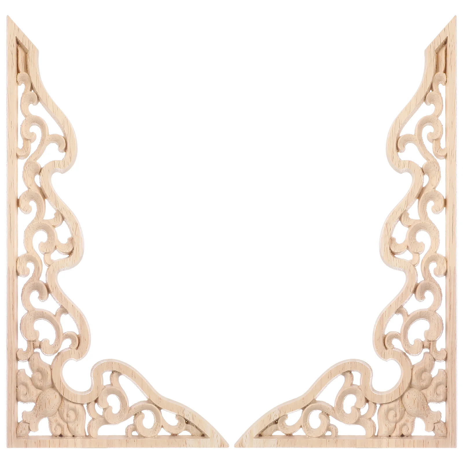 

Frame Wood Carving Decorative Piece Home Furniture Onlay Applique Beaded Corner Appliques Office