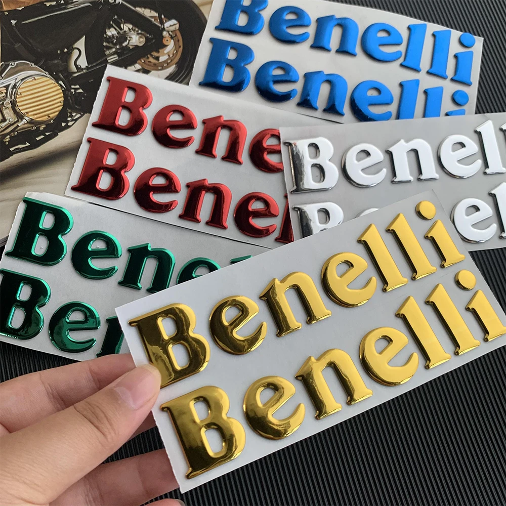 Motorcycle 3D Emblem Badge Decal Tank Wheel Sticker Tank Pad Protector Decal For Benelli BN600 TNT600 RK6 BN302 TNT300 TRK502