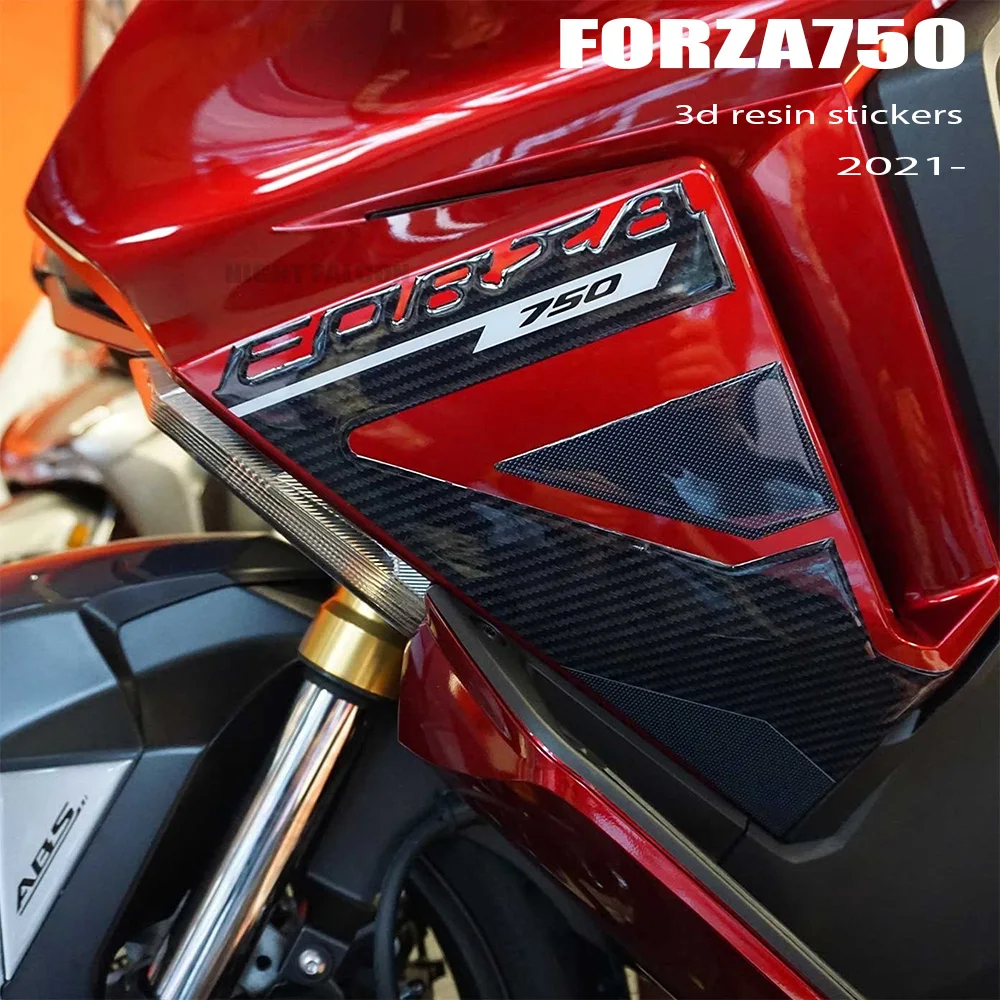 For Honda Forza 750 NSS 750 2021- 3D Motorcycle Accessories 3D Epoxy Resin Sticker Protection Stickers Kit