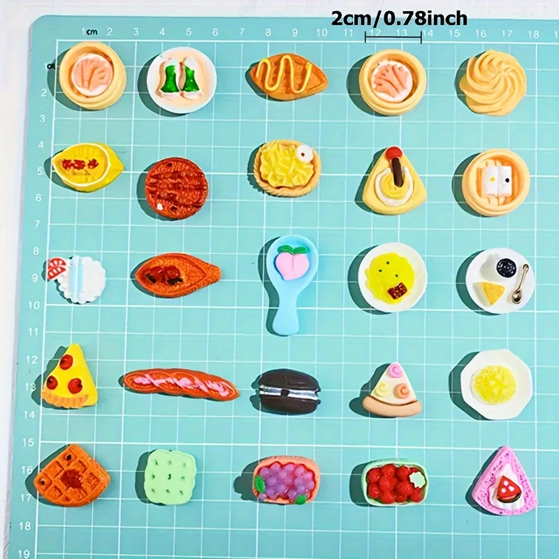 Random Miniature Dollhouse Supermarket Food Snacks Mini Cake Wine Drink Food Accessories Kids Gift