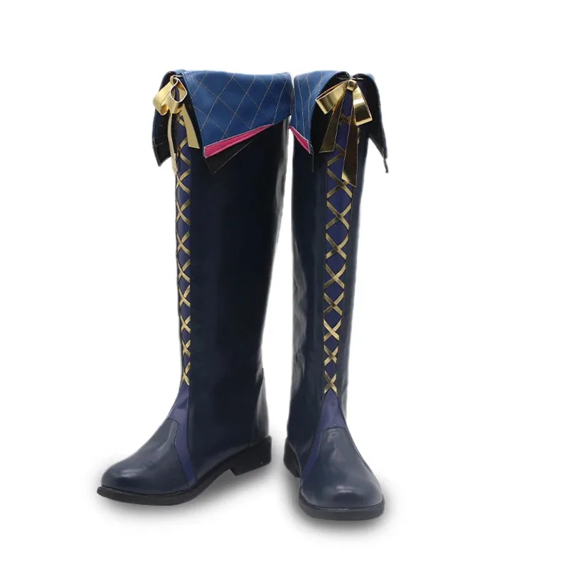 qq28LQGame Wuthering Waves New Skin Brant Stivali Cosplay Scarpe maschili su misura