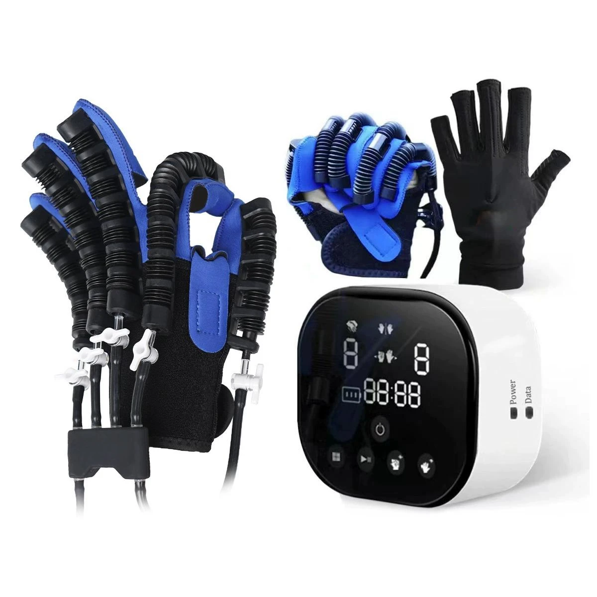 

Upgraded Rehabilitation Robot Gloves for Stroke Hand Dysfunction Recovery Finger Exerciser Physical Therapy Therapy Supplies