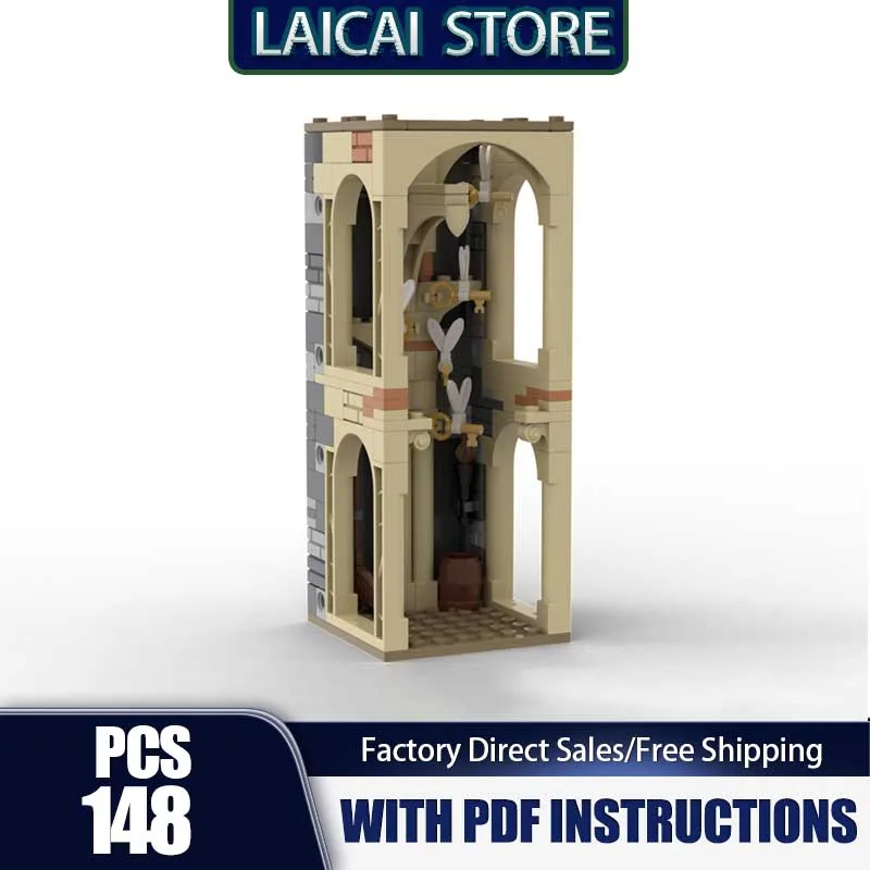 

Popular HP Movie Model Moc Building Bricks Flying Keys Obstacle Model Building Technology Modular Block DIY Toy Holiday Gifts