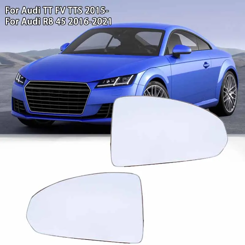 

Левое и правое зеркало заднего вида с подогревом для Audi TT FV TTS 2015- R8 45 2016 2017 2018 2019 2020 2021