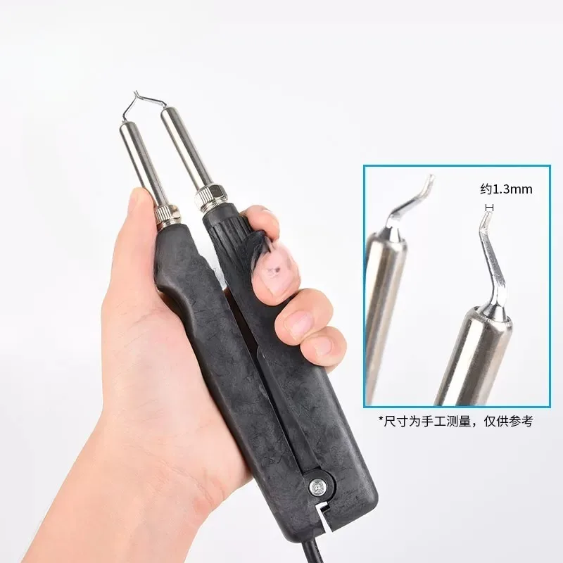 Tweezer Style Soldering Iron  Electric Soldering Iron Welding Iron Pen for Soldering/Desoldering Surface Mount Devices