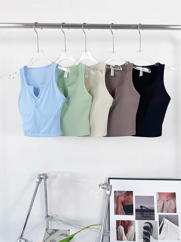 

One-Piece Yoga Top Women's Sexy V-Ne Fitn Tank Top Pilates Training Sport Svel Top Nylon Spandex Blend ort Length