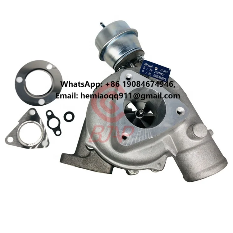 

BV43 Turbocharger 0302DM0051N for Mahindra 2.2L BV43 53039700465