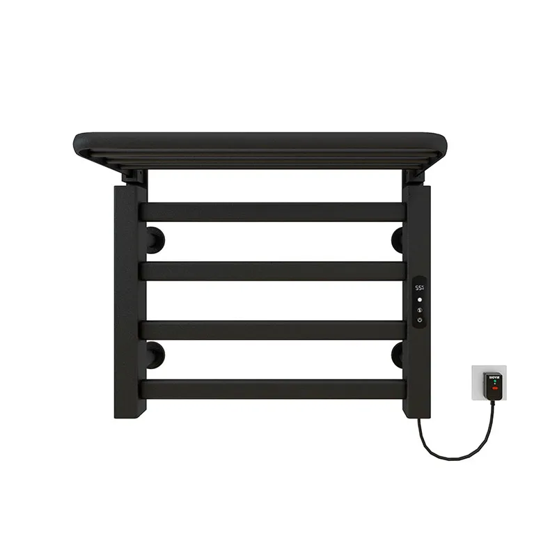

Electric Electric Towel Rail Swing Heated Towel Rack With Timer Smart Temperature Control Towel Heating RackTowel War