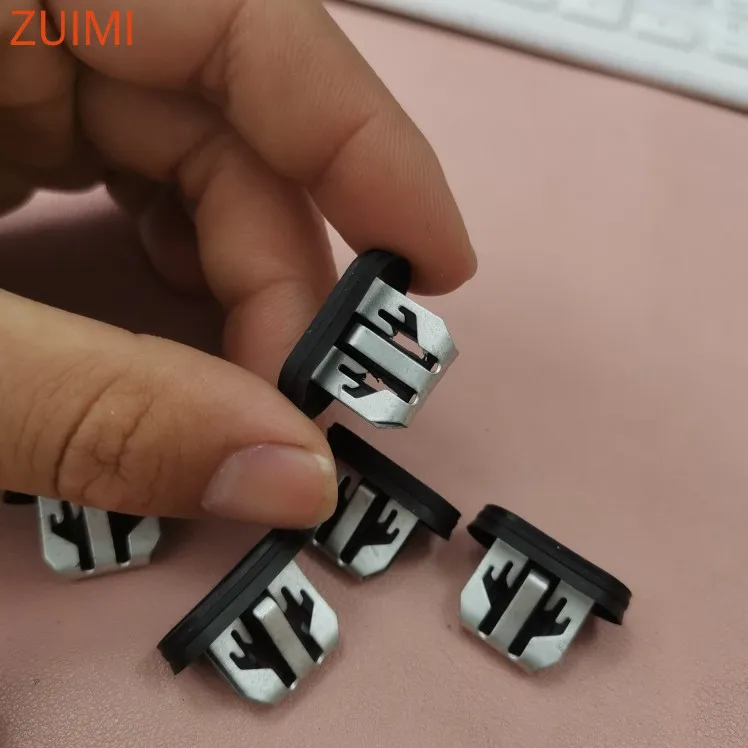 

Suitable for Tesla auto parts Model 3/Y side skirt fixed buckle door rubber buckle