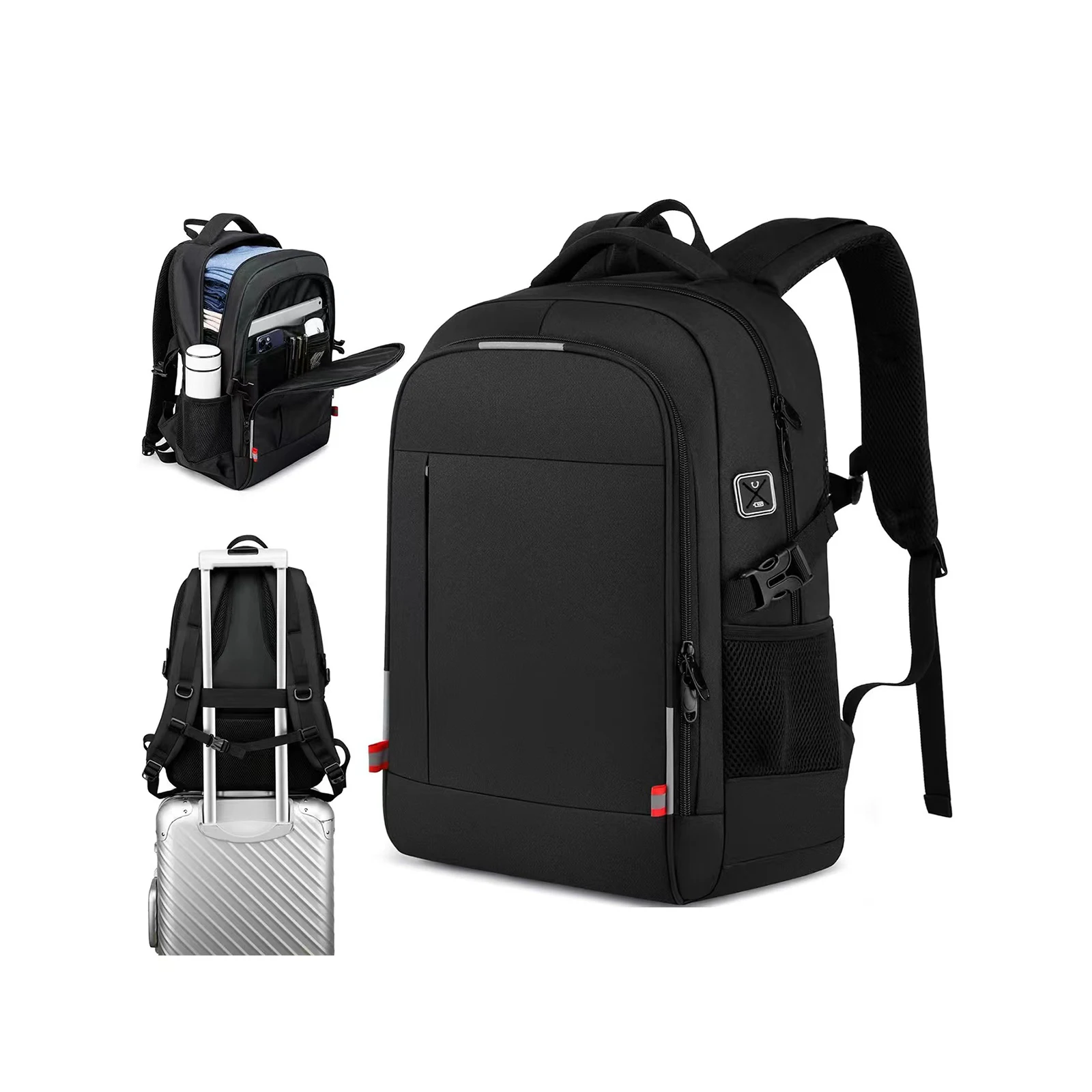 

Мужские рюкзаки, дорожные сумки, сумки для ноутбука, черные, подходят как для мужчин и женщин, школьные сумки, рюкзак для студентов колледжа-подростков