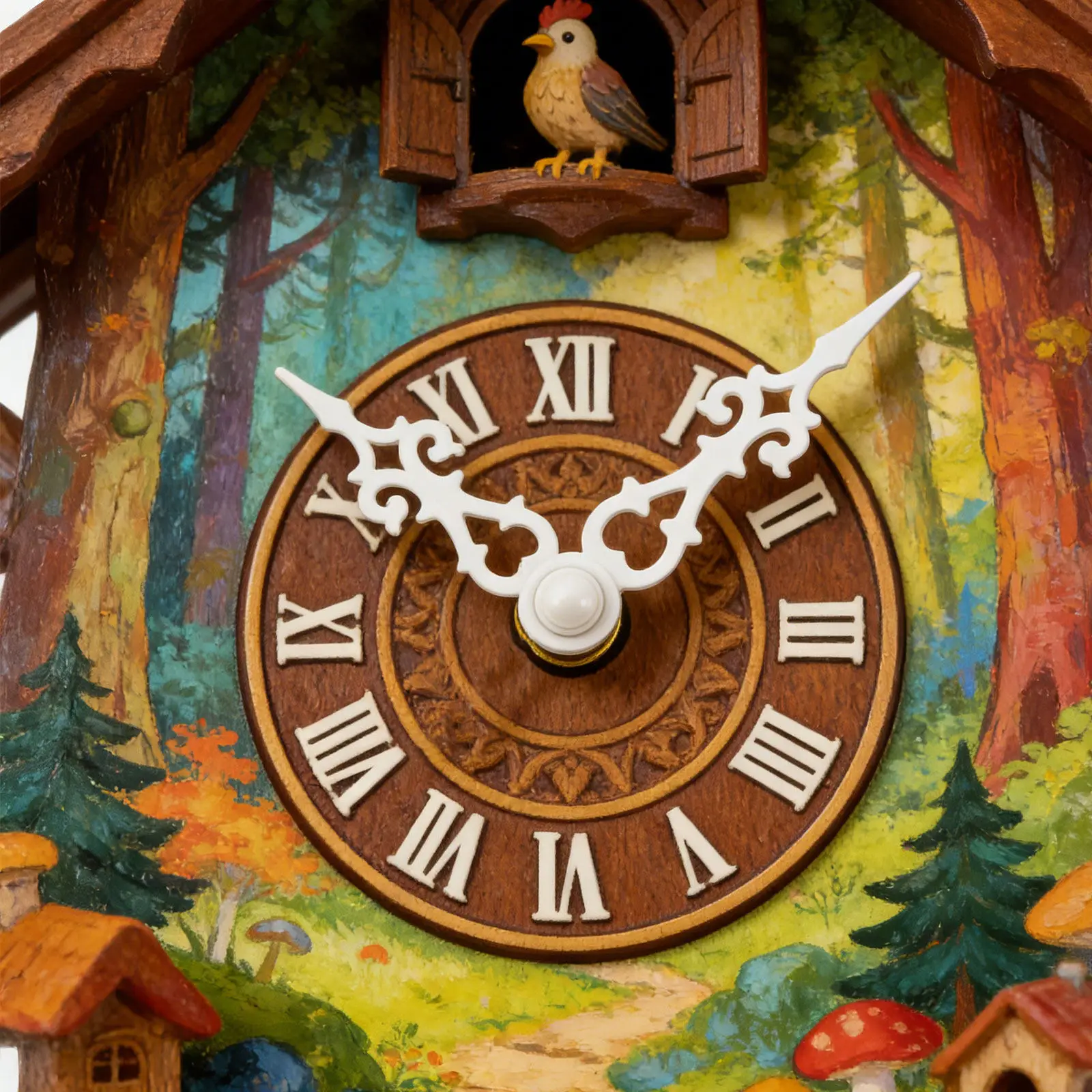 Cuckoo Clock Hands Accessories Bird Mechanism Replacement Classic White Repair Part Parts