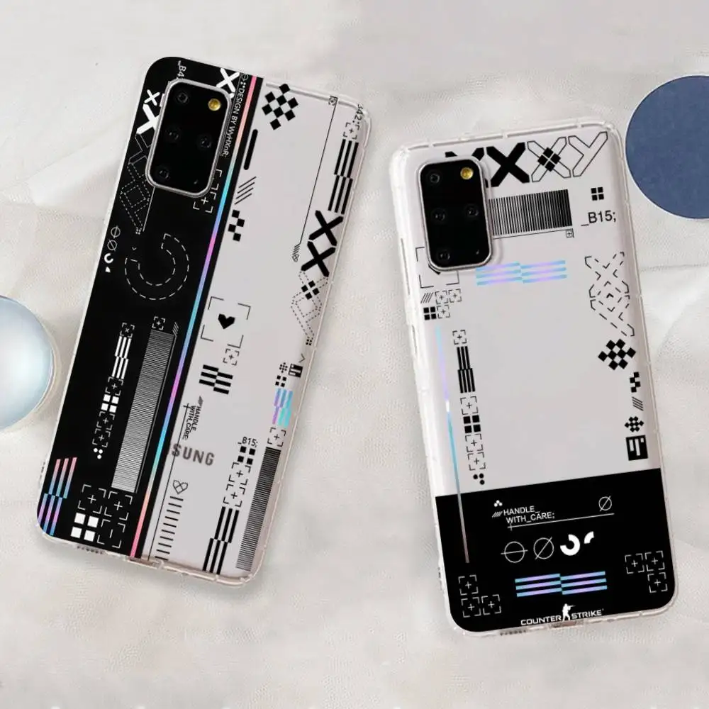 

Fashion Game Matte Laser Phone Case For Samsung Galaxy S 20 30 21 22 23 24 A 30 50 31 32 51 70 71 72 73 ULTRA Lite Clear Case