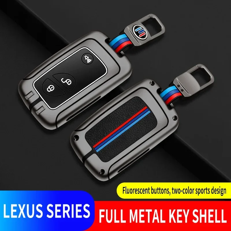 High quality 3-Color Silicone Car Key Accessories 3 Buttons Car Remote Key Case Cover Holder for Lexus RX, GX, LX, IS, GS Series