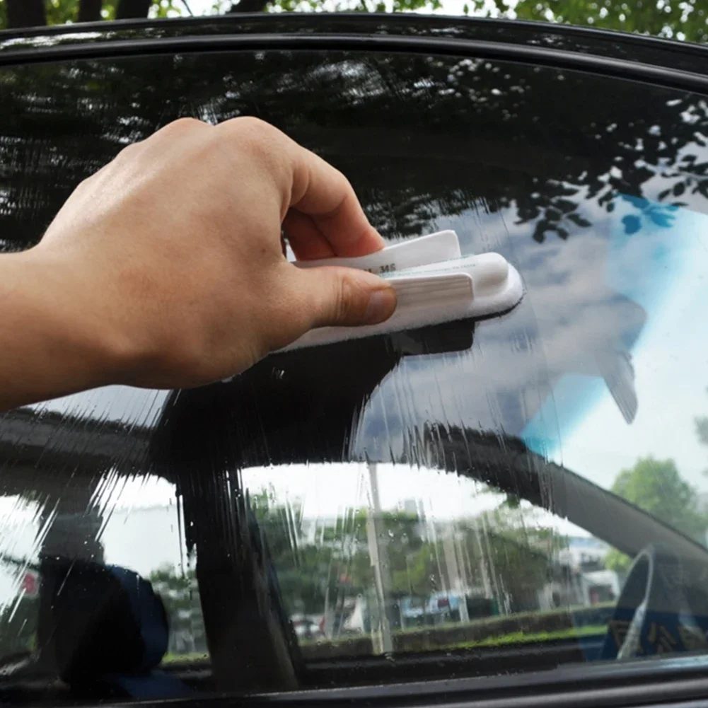 Untuk aquepel Wiper tak terlihat mobil agen penghalus kaca pelapis kaca Film daun teratai Aksesori Mobil agen Flooding