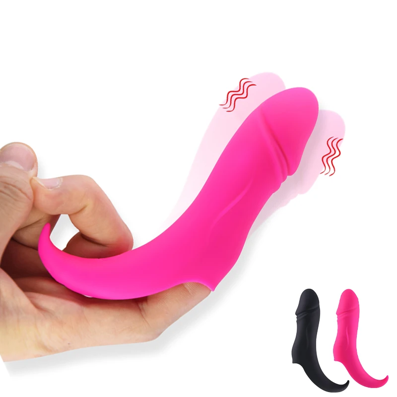 10 Multi-speed Finger Wearable Vibrator Silicone G-spot Clitoris Vibrating Massage Erotic Toys Adult Product Sex Toys for Woman