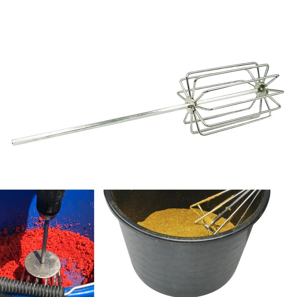 11 Blades Mixer Carp Fishing Bait Whisk Fishing Trips Convenient Mixing Distribute Aroma Evenly Large Amounts Of Bait