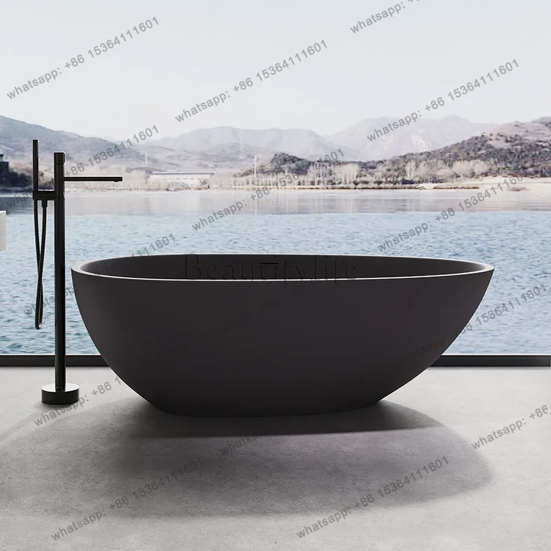 Bathtub Family Couple Hotel B & B Artificial stone bathtub Independent integrated SPA bath